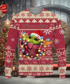 Arizona Diamondbacks Baby Yoda Star Wars Sports Football American Knitted Christmas Sweater