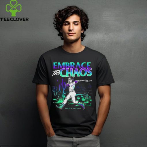 Arizona Diamondbacks Corbin Carroll Embrace The Chaos Skeleton T Shirt