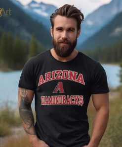 Arizona Diamondbacks Fanatics Branded Black Heart & Soul T Shirt