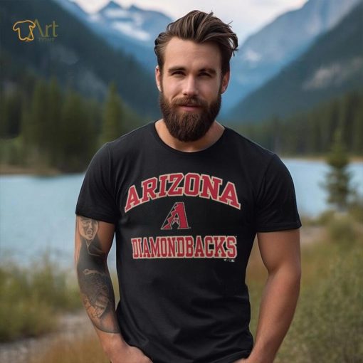 Arizona Diamondbacks Fanatics Branded Black Heart & Soul T Shirt