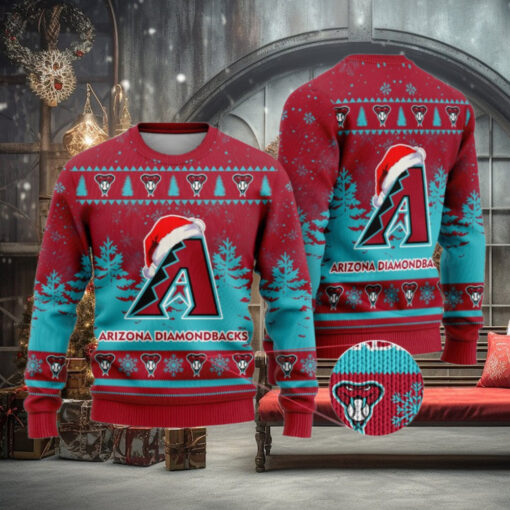 Arizona Diamondbacks Funny Christmas Ugly Sweater