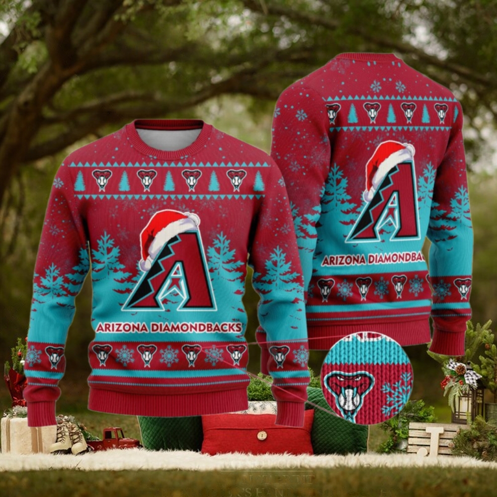 Arizona Diamondbacks Funny Christmas Ugly Sweater Arizona Diamondbacks Funny Christmas Ugly Sweater