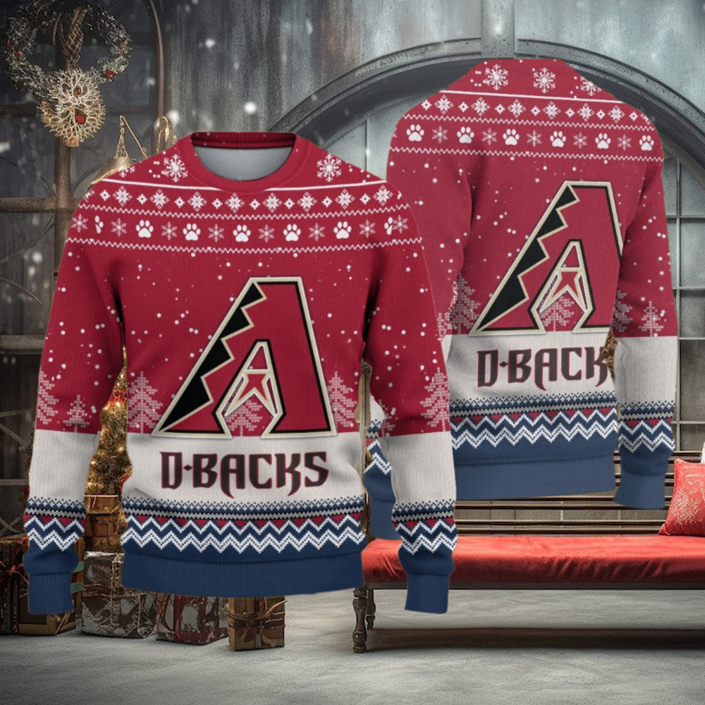 Arizona Diamondbacks Logo Christmas Wool Sweater Arizona Diamondbacks Logo Christmas Wool Sweater
