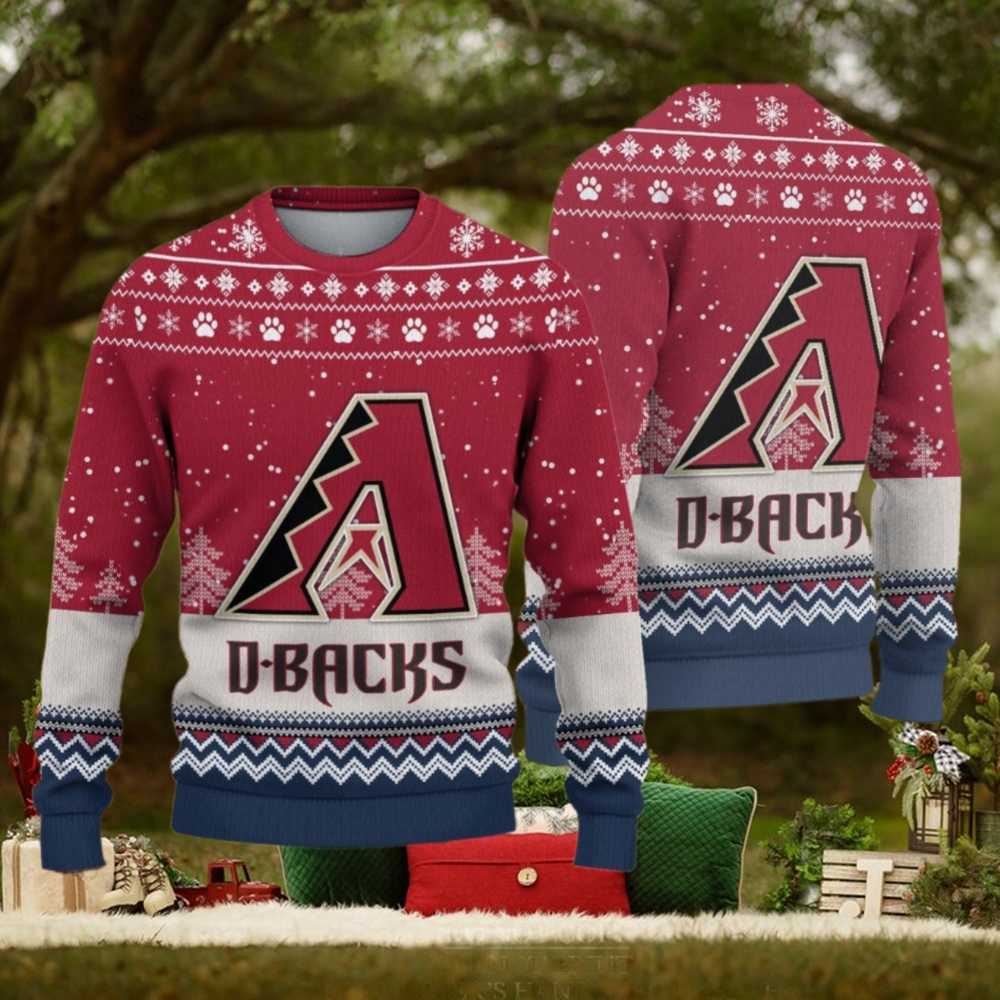 Arizona Diamondbacks Logo Christmas Wool Sweater Arizona Diamondbacks Logo Christmas Wool Sweater
