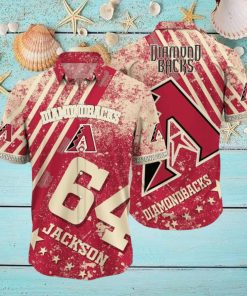 Arizona Diamondbacks MLB Custom Number And Name Island 3D Hawaiian Shirt For Men Women
