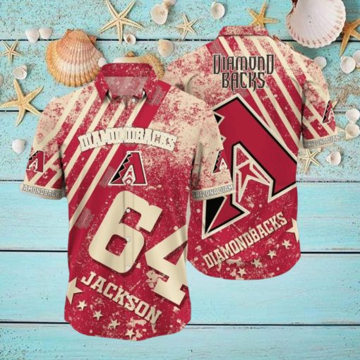 Arizona Diamondbacks MLB Custom Number And Name Island 3D Hawaiian Shirt For Men Women