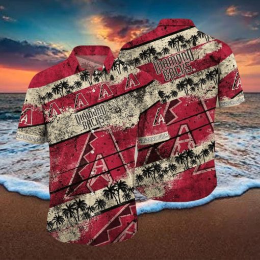 Arizona Diamondbacks MLB Surf 3D Hawaiian Shirt For Men Women