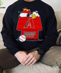 Arizona Diamondbacks Snoopy And Woodstock The Peanuts Baseball hoodie, sweater, longsleeve, shirt v-neck, t-shirt