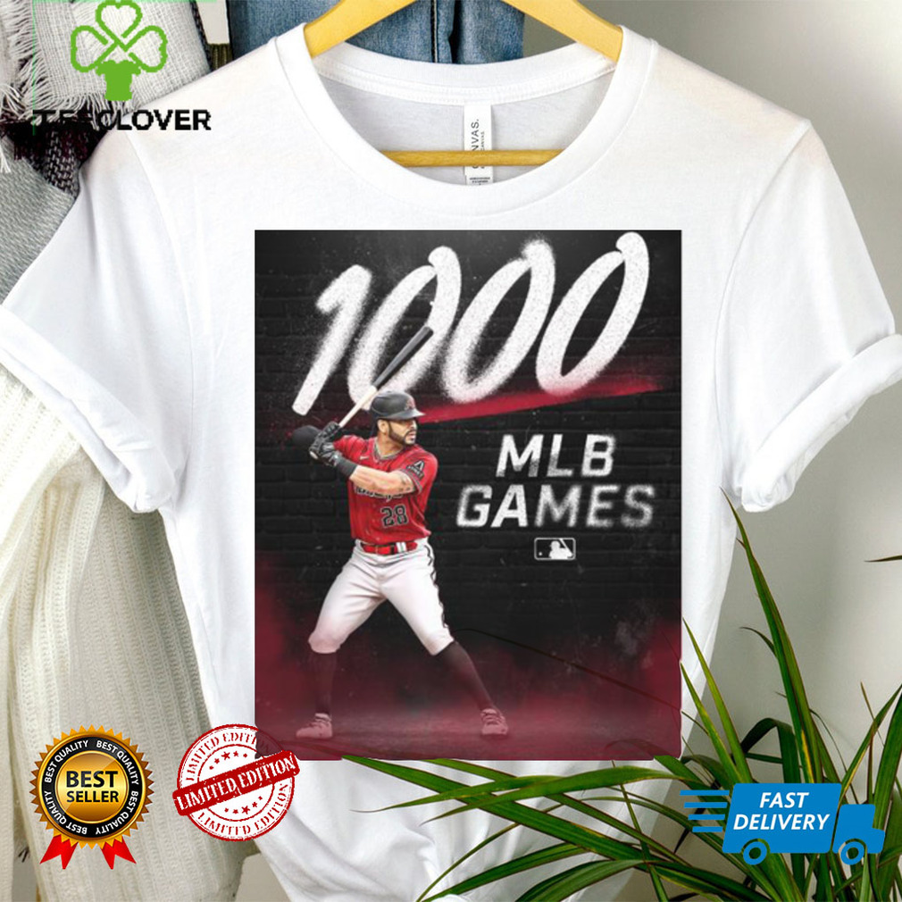 Arizona Diamondbacks Tommy 1000 MLB Games shirt - Limotees