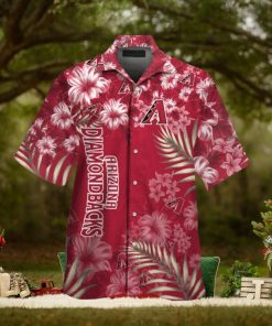 Arizona Diamondbacks Tropical Hawaiian Short Sleeve Shirt