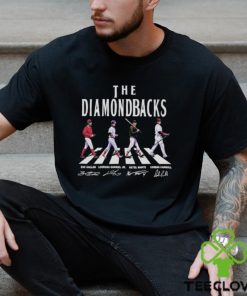 Arizona Diamondbacks Walking Abbey Road Signatures Baseball NLCS 2023 Shirt