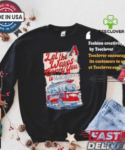 Arizona Diamondbacks let the waves carry you to Margaritaville Bus Waves shirt
