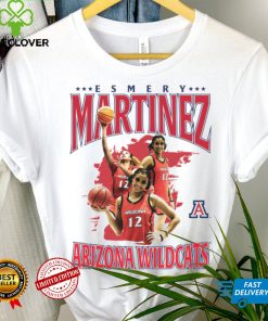 Arizona NCAA Women's Basketball Esmery Martinez Official 2023 2024 Post Season Shirt