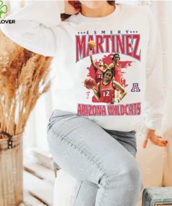 Arizona NCAA Women's Basketball Esmery Martinez Official 2023 2024 Post Season Shirt