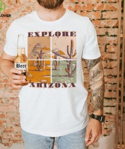 Arizona Quad Desert Scene Graphic T Shirt