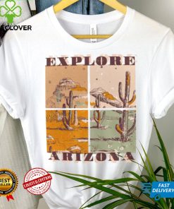 Arizona Quad Desert Scene Graphic T Shirt