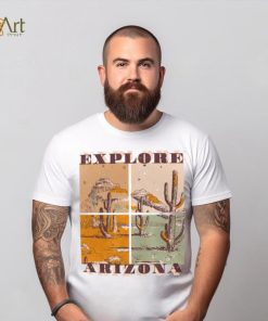 Arizona Quad Desert Scene Graphic T Shirt