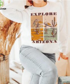 Arizona Quad Desert Scene Graphic T Shirt