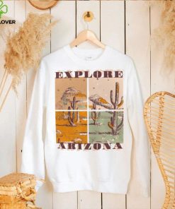 Arizona Quad Desert Scene Graphic T Shirt