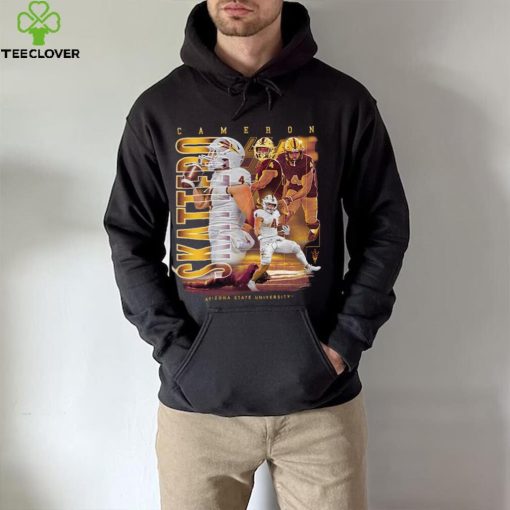 Arizona State NCAA Football Cameron Skattebo Hooded Shirt