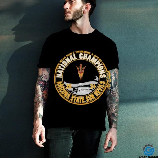 Arizona State Sun Devils 2024 NCAA Men’s Swimming and Diving National Champions shirt