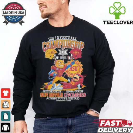 Arizona State Sun Devils Big 12 Championship Beat Cyclones 2024 T Shirt