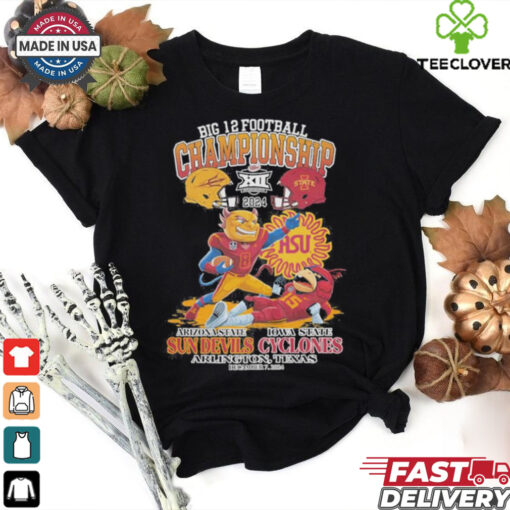Arizona State Sun Devils Big 12 Championship Beat Cyclones 2024 T Shirt