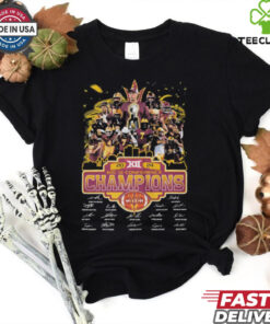 Arizona State Sun Devils Big 12 Championship Champions Of 2024 T Shirt
