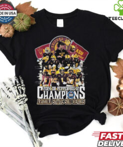Arizona State Sun Devils Dr. Pepper Big 12 Champions Of 2024 T Shirt