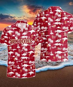 Arizona State Sun Devils Hawaiian Shirt Trending Summer Aloha Shirt For Fan