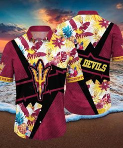 Arizona State Sun Devils Summer Camps Aloha Shirt, NCAA Hawaiian