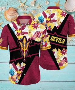 Arizona State Sun Devils Summer Camps Aloha Shirt, NCAA Hawaiian