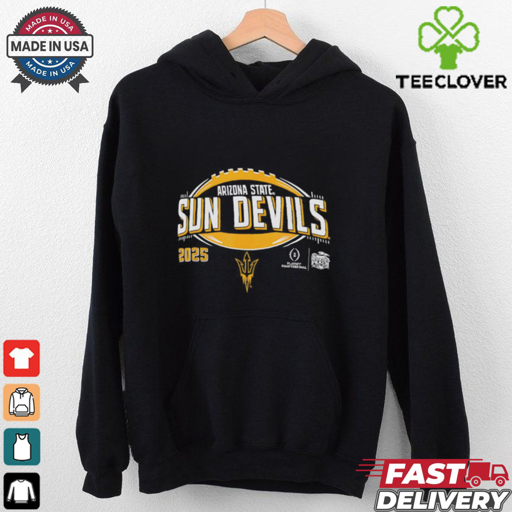 Arizona State Sun Devils football CFP Quarterfinal Peach Bowl 2024 2025 shirt Arizona State Sun Devils football CFP Quarterfinal Peach Bowl 2024 2025 shirt