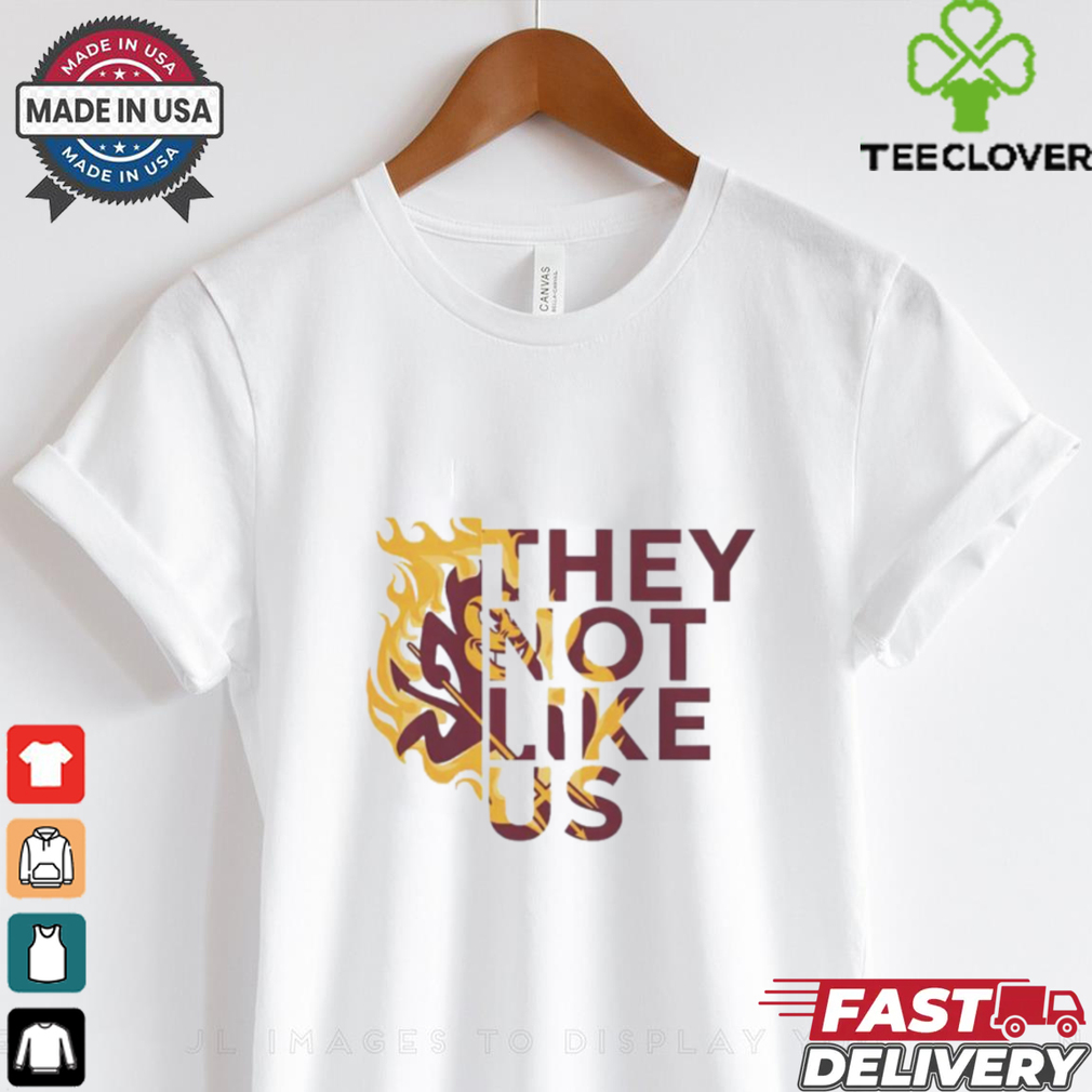 Arizona State Sun Devils football they not like us shirt Arizona State Sun Devils football they not like us shirt