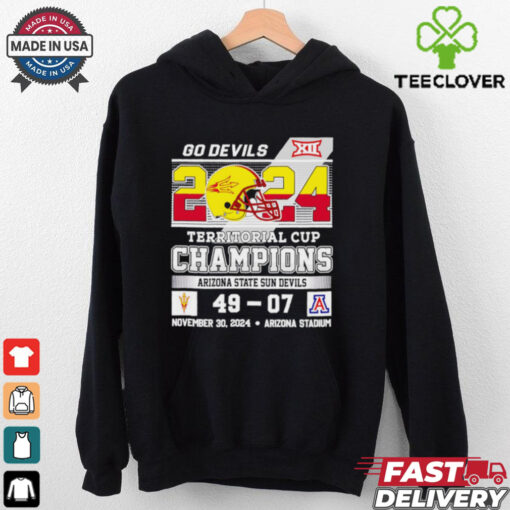 Arizona State Sun Devils go Devils 2024 Territorial Cup Champions 49 07 Arizona Wildcats shirt