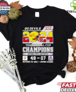 Arizona State Sun Devils go Devils 2024 Territorial Cup Champions 49 07 Arizona Wildcats shirt