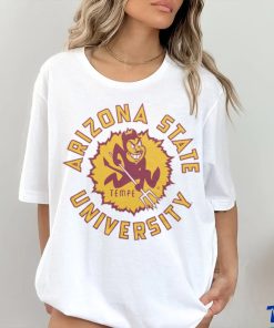 Arizona State University Sunburst Tee shirt 1 Arizona State University Sunburst Tee shirt