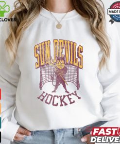 Arizona State Vintage Sparky Hockey Shirt