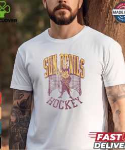 Arizona State Vintage Sparky Hockey Shirt