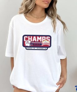 Arizona Wildcats 2023 Alamo Bowl Champions Banner Shirt