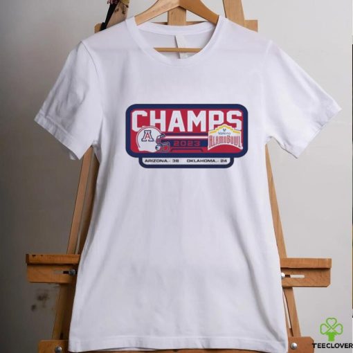 Arizona Wildcats 2023 Alamo Bowl Champions Banner Shirt