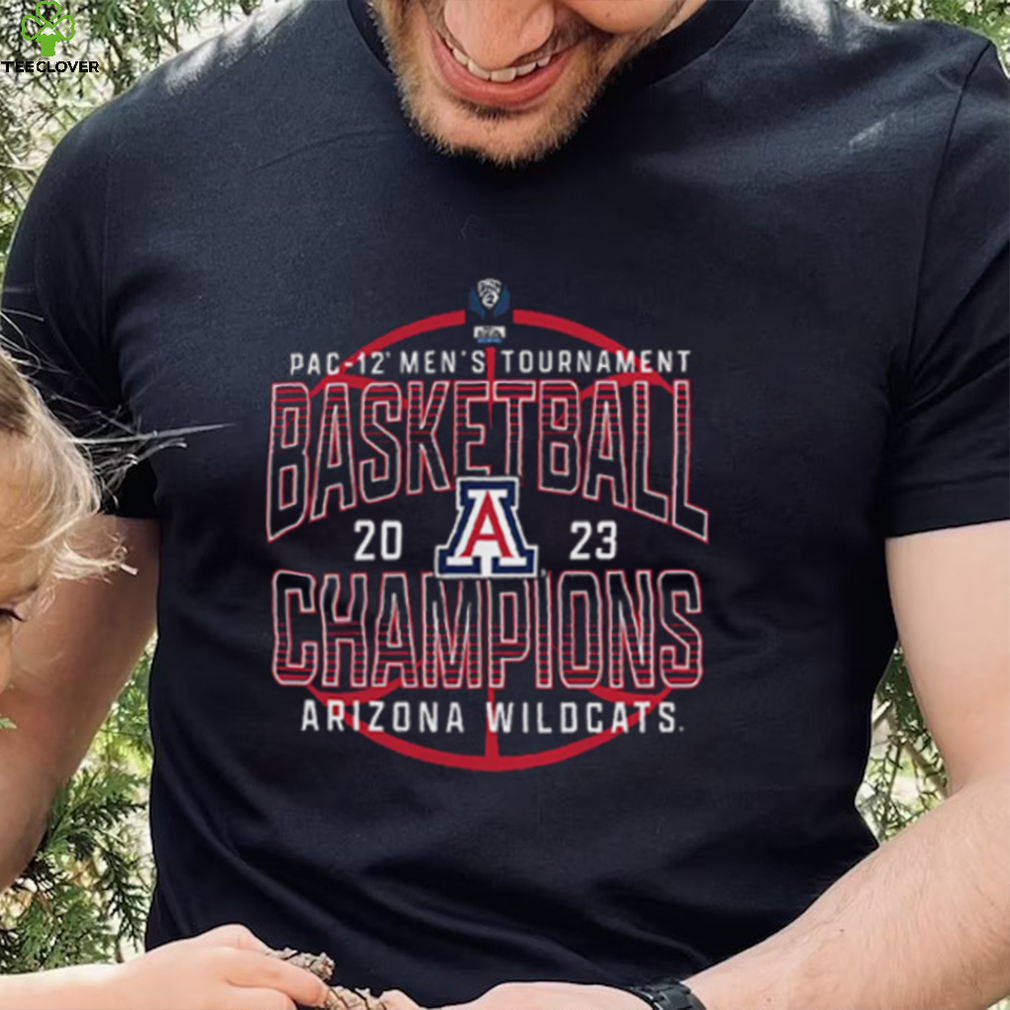 Arizona Wildcats 2023 Pac 12 Men’s Basketball Conference Tournament Champions Shirt