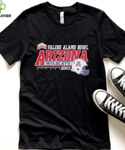 Arizona Wildcats 2023 Valero Alamo Bowl Helmet Shirt