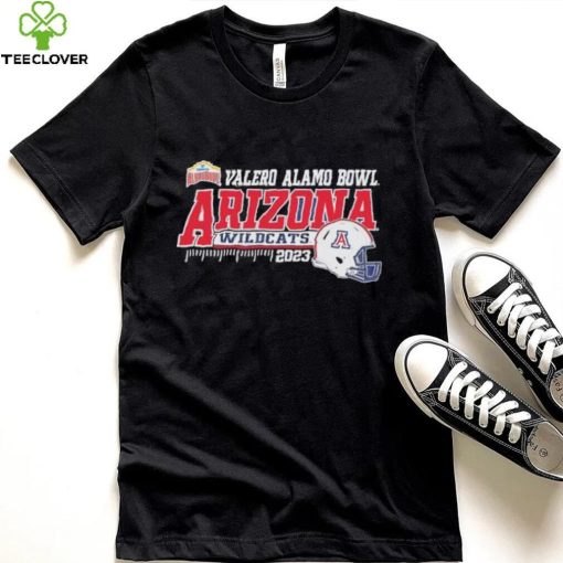 Arizona Wildcats 2023 Valero Alamo Bowl Helmet Shirt