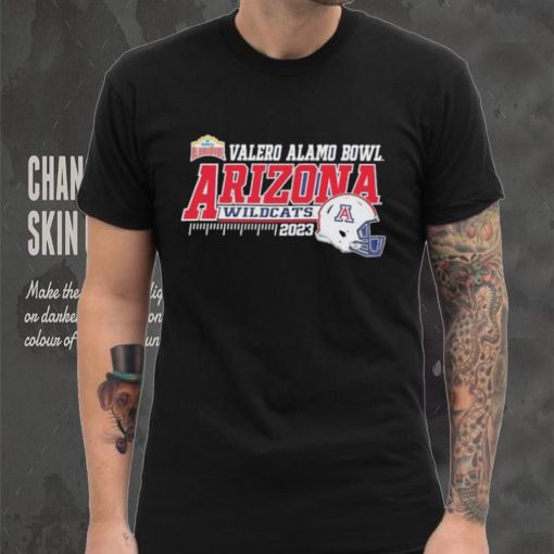 Arizona Wildcats 2023 Valero Alamo Bowl Helmet Shirt