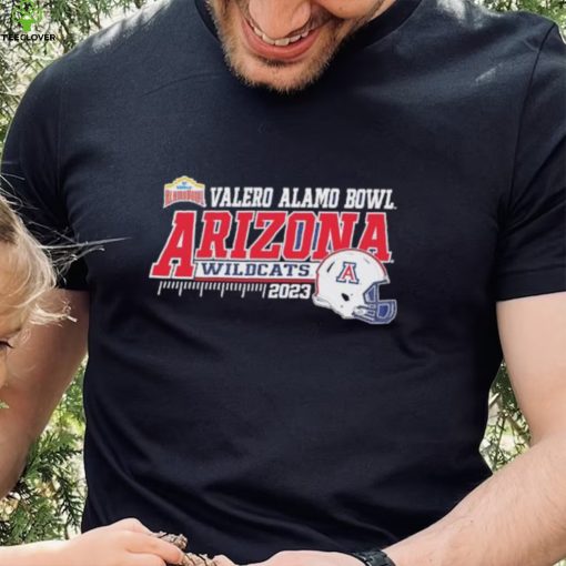 Arizona Wildcats 2023 Valero Alamo Bowl Helmet Shirt