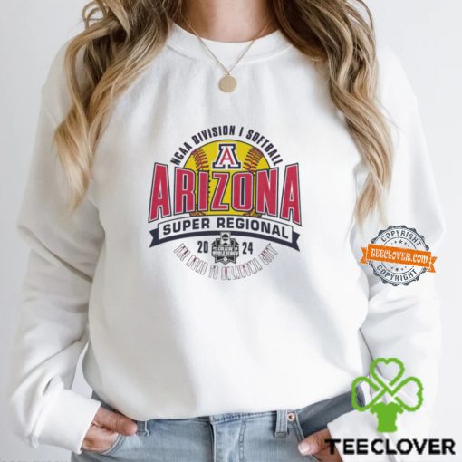 Arizona Wildcats 2024 NCAA Division I Softball Super Regional hoodie, sweater, longsleeve, shirt v-neck, t-shirt