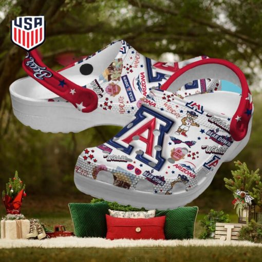 Arizona Wildcats Bear Down For Life Crocs Clog Shoes