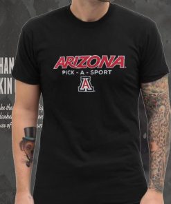 Arizona Wildcats Fanatics Branded Personalized Authentic Pick A Sport T Shirt