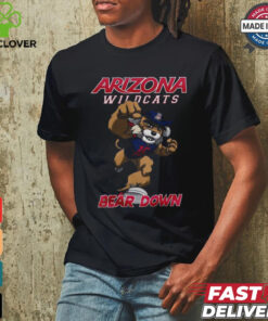 Arizona Wildcats Football Team Class Of 2024 Bear Down Mascot Shirt